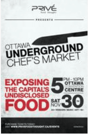 Ottawa underground chef's market ottawa underground chef's market ottawa underground chef's market.